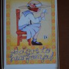 Lot 8/box 1991 Mary ENGELBREIT BLANK NOTE. Greeting Card I LOVE TO HEAR FROM YOU
