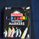Vintage Prang Washable Markers Conical Tip 8/box Penguin 80680 Dixon Ticonderoga