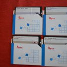 Dr Genius Floppy Menu Maker Program Disks 4 5.25" 1989 Media Cybernetics Vintage