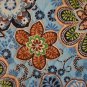 Vera Bradley Small Tote Blue Flowers 8.5 x 13 100% Cotton Bag Handbag