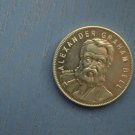 Shell Coin Token Famous Facts & Faces Game Alexander Graham Bell 1968