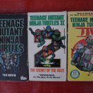 Teenage Mutant Ninja Turtles The Movie 1 2 & 3 The Secret Of The Ooze VHS Lot