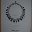 VINTAGE TIFFANY Jean Schlumberger Necklace Diamonds in Platinum 1961 ad