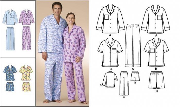 Old Fashioned Cotton or Flannel Pajamas