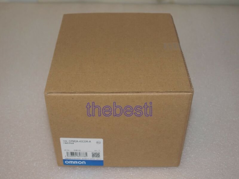 New Omron CPM2A-40CDR-A PLC Module In Box