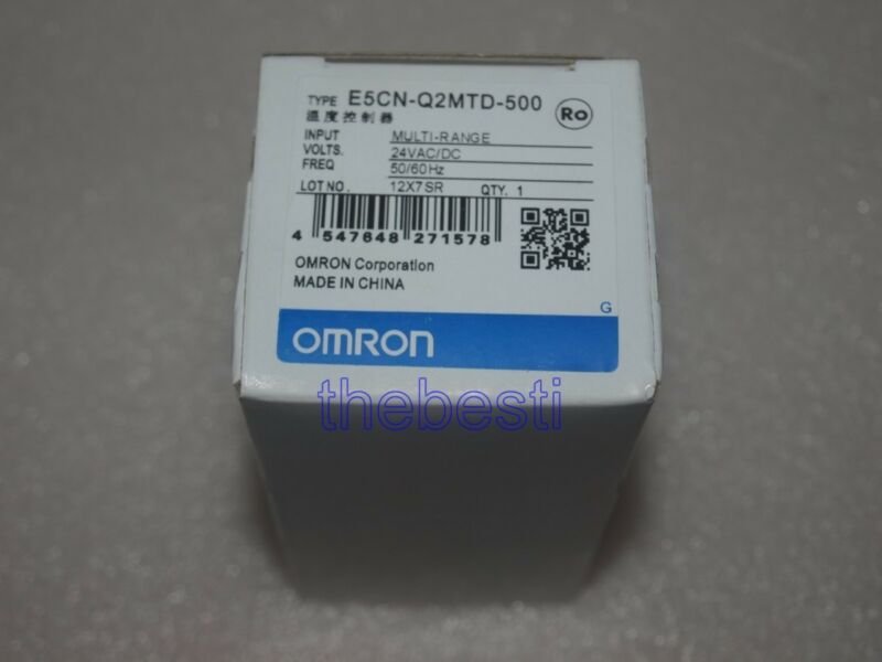 New Omron E5CN-Q2MTD-500 Temperature Controller In Box