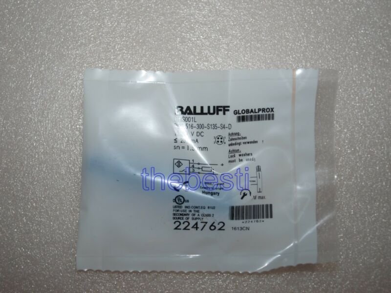 New Balluff Proximity Switch Sensor BES 516-300-S135-S4-D In Box