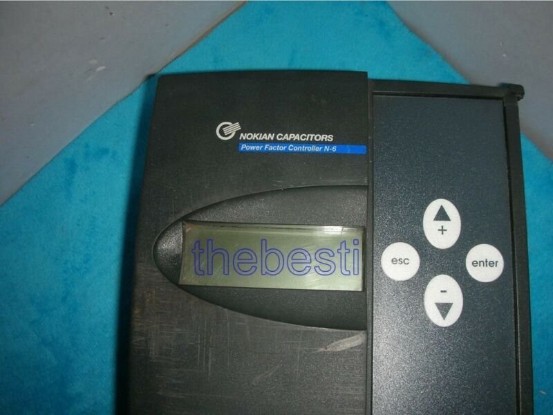 One PC Used Nokian Capacitors Power Factor Controller N6 In Good Condition