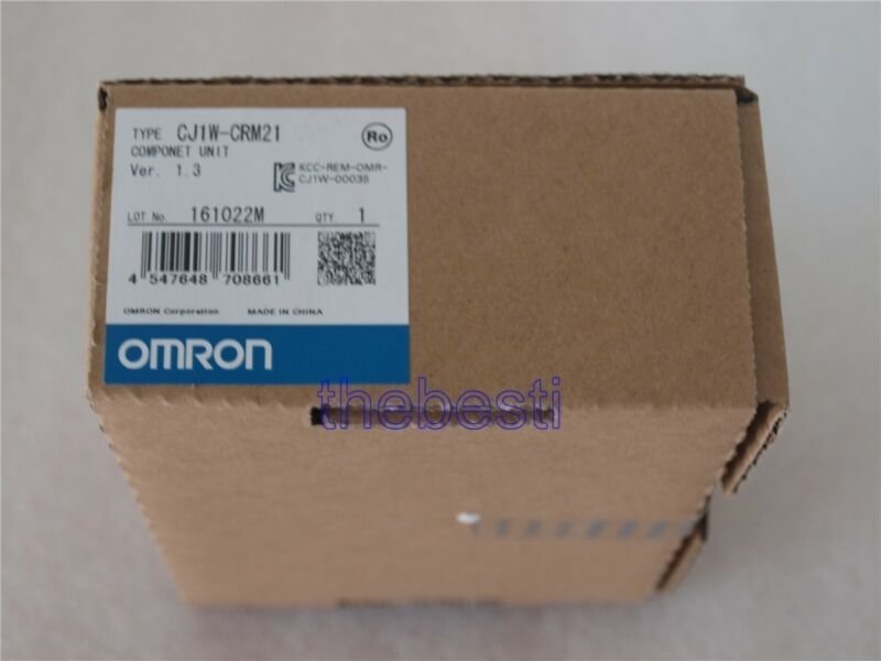 1 PC New Omron PLC Module CJ1W-CRM21 In Box