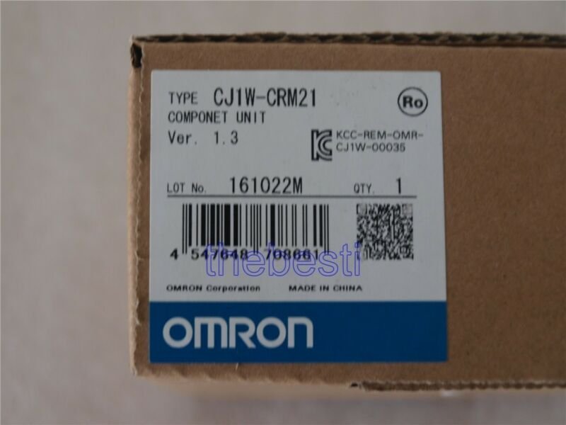 1 PC New Omron PLC Module CJ1W-CRM21 In Box