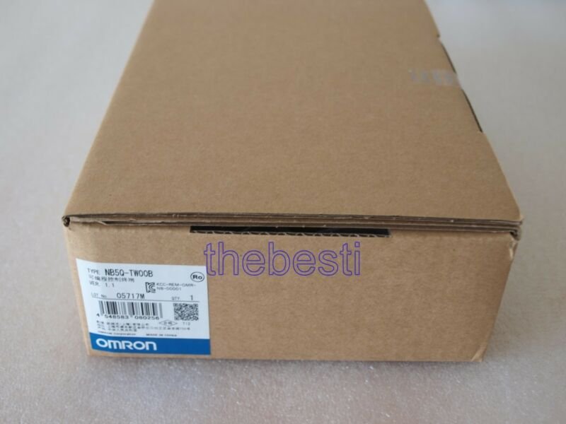 New In Box Omron PLC HMI Interactive Display NB5Q-TW00B NB5QTW00B