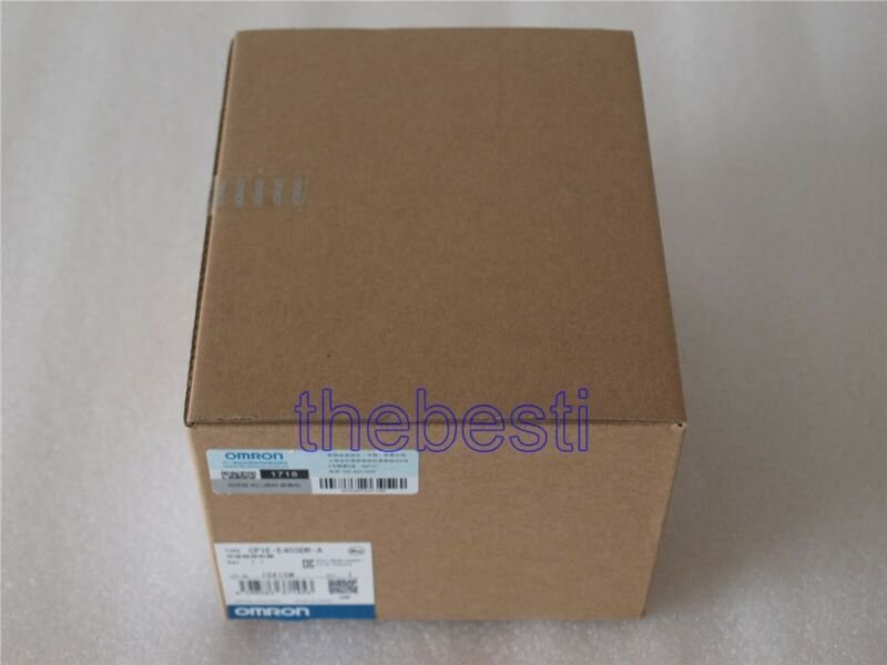 New Omron CP1E-E40SDR-A PLC Module In Box