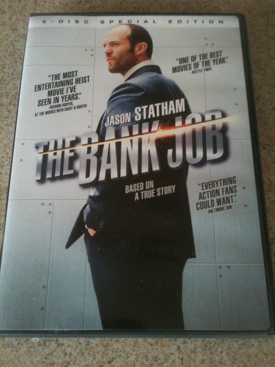The Bank Job (DVD, 2-Disc Set, Special Edition) LIKE NEW. Jason Statham
