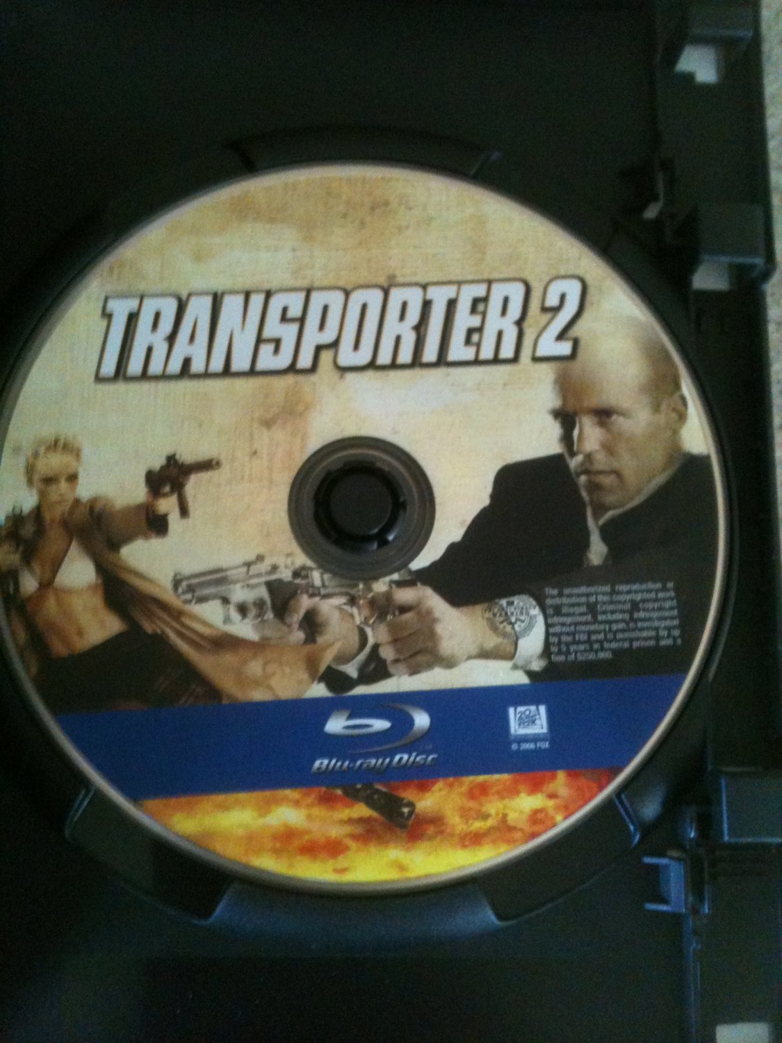 The Transporter And Transporter 2 Blu Ray Disc Lot Former Rentals