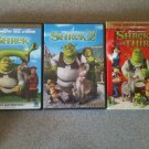 Shrek, Shrek 2, & Shrek the Third Lot (DVD, Widescreen) Mike Myers, Eddie Murphy, 3