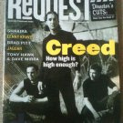 Request Magazine January/February 2002. Creed Cover