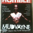 Rumble Magazine April/May 2001. 1st Issue. Mudvayne, Fear Factory, Living End