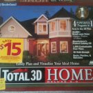 Broderbund Total 3D Home Deluxe 2.0 (1999, 4 CD-ROM Set) w/ 1000 Home Plans Book