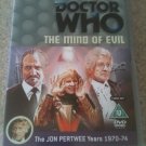 Doctor Who: The Mind of Evil (DVD, 2013) REGION 2 / PAL UK IMPORT VG+ w/ Booklet