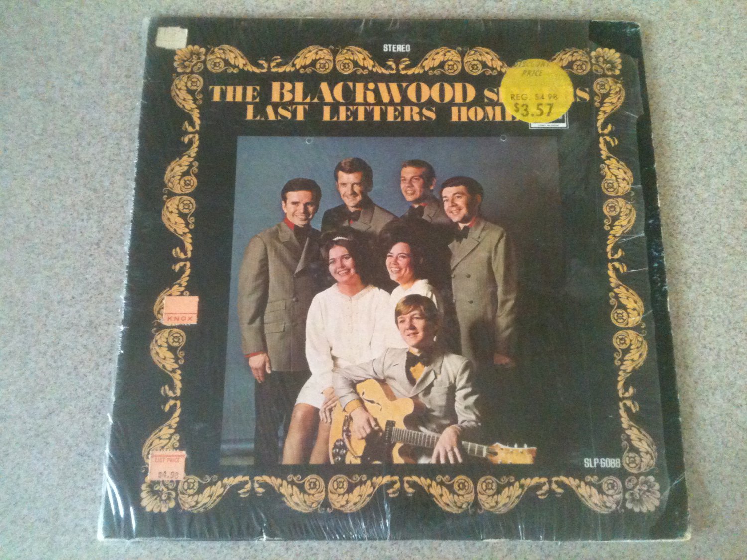 The Blackwood Singers - Last Letter Home (Vinyl LP, Skylite) SLP-6088, Letters