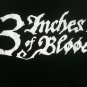 3 Inches of Blood Black T-Shirt (2005). Size XL, X-Large.