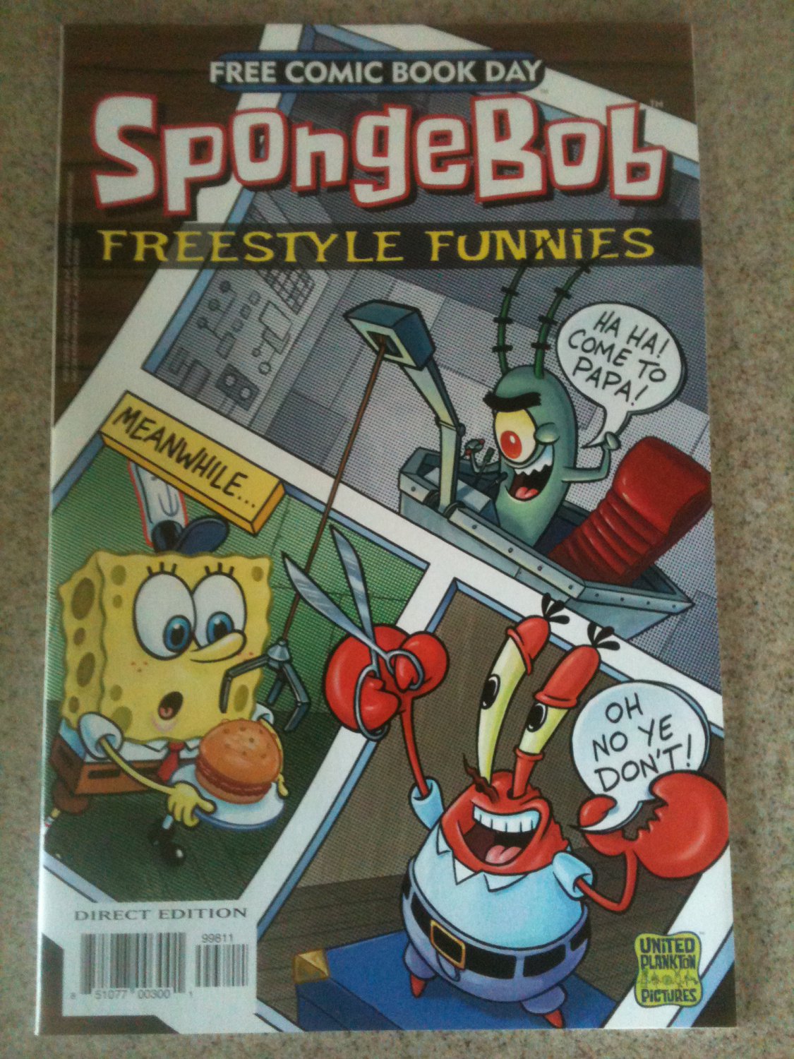 Spongebob Freestyle Funnies 6 Comic Lot (2013-18) FCBD, Unread, Squarepants