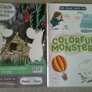 Moomin / Anna & Froga FCBD 2012 & 2017 Lot.  Colorful Monsters, Drawn & Quarterly