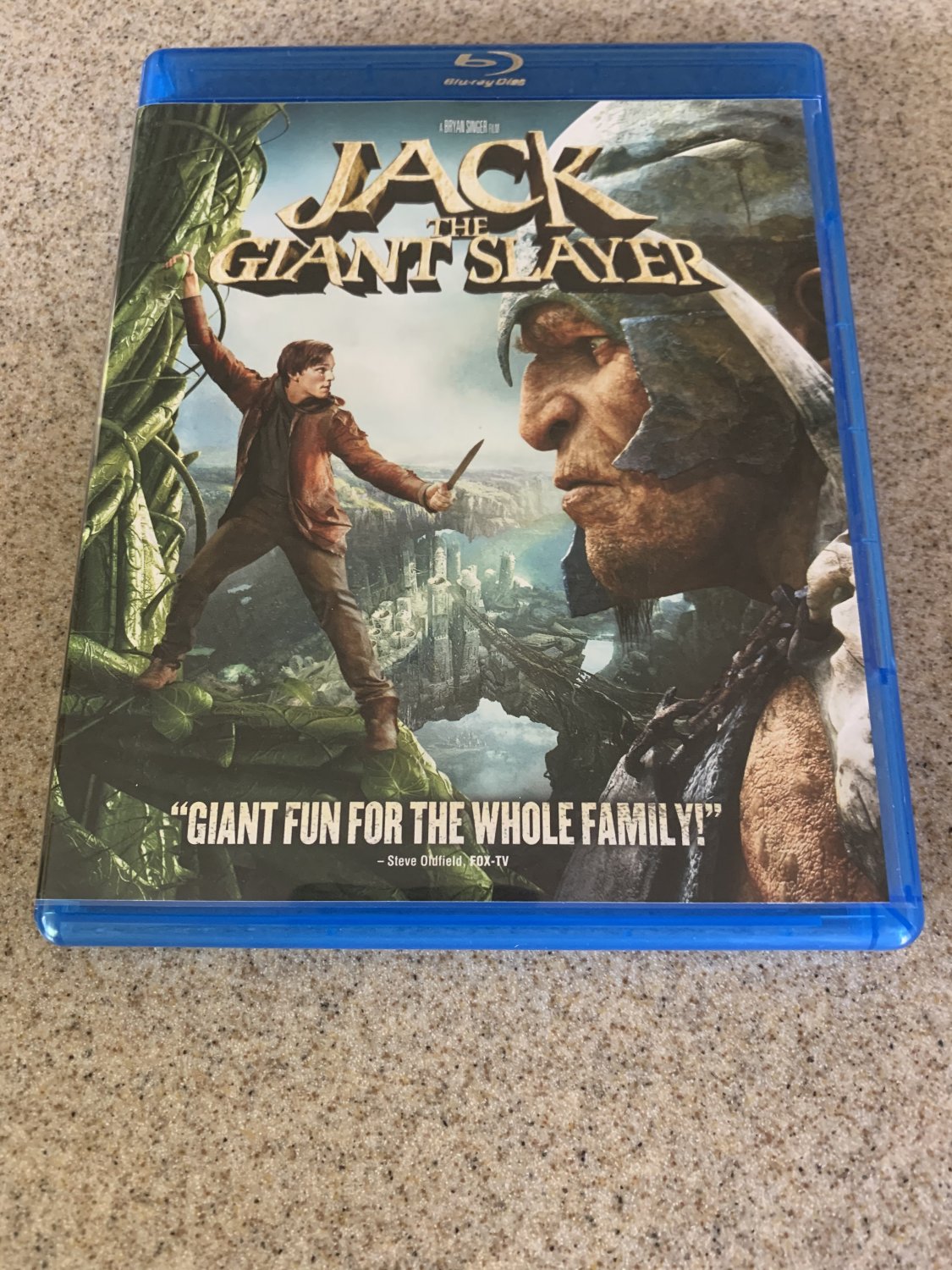 Jack the Giant Slayer (Blu-ray + DVD, 2013) LIKE NEW, Nicolas Hoult, & Beanstalk