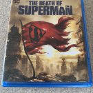 The Death of Superman (Blu-ray/DVD, 2018, 2-Disc Set) LIKE NEW, Doomsday