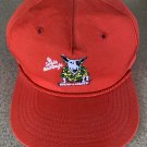 Bud Light Spuds MacKenzie Red Hat. Vintage, Texace, Cap