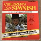 Children's Living Spanish Cassette Edition (1986) Complete, Picture Dictionary