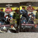 Lot of 2 Marvel Age of Ultron Dice Masters Sealed Packs, Cards & Dice.