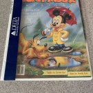 Mickey Mouse Magazine March/April 1991.  Delta In-Flight, Disney, Pluto, Goofy