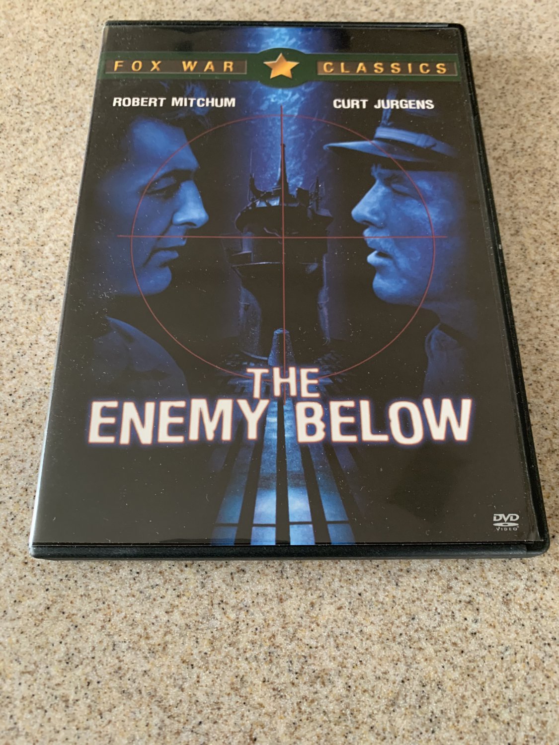 The Enemy Below (DVD, 2004, Widescreen) LIKE NEW, Robert Mitchum, WWII ...