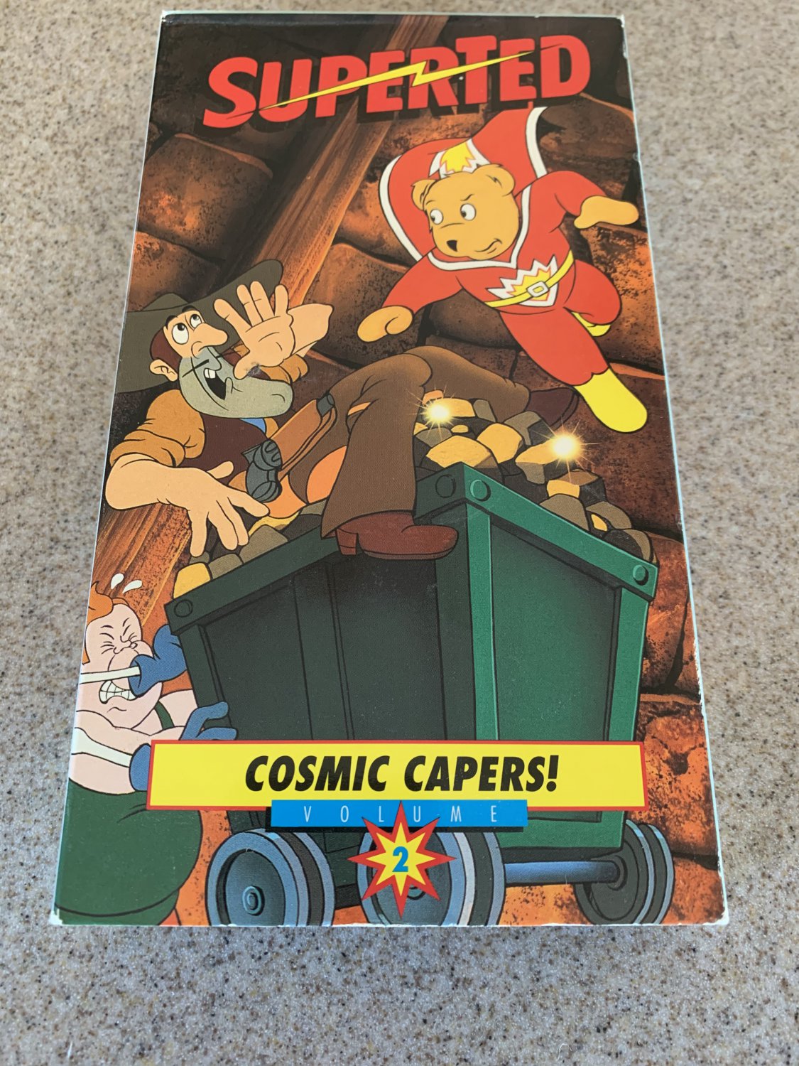 SuperTed Volume 2: Cosmic Capers! (VHS) Vol. Two, Super Ted, Animated ...