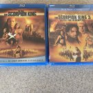 The Scorpion King 1 & 3: Battle for Redemption Blu-ray Lot. Like New / Brand New