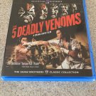 The 5 Deadly Venoms (Blu-ray Disc, 2011) LIKE NEW, Dragon Dynasty, Five, Shaw