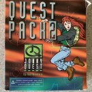 Jonny Quest Pizza Hut Quest Pack #2 (1996). Jessie Bannon Figurine, Stickers