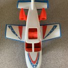 Gay Toys Airplane / Jet. Item #870. Vintage Red White Blue Plastic Plane 1970s