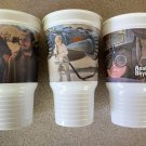 Lot of 3 Star Wars Episode I Taco Bell Plastic Cups. Anakin Skywalker, Qui-Gon