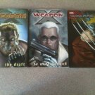 Weapon X TPB Lot (Marvel) vol. 1 & 2, The Draft, Underground, Days of Future Now
