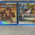Invincible Iron Man & Ultimate Avengers Collection 2 Blu-ray Lot, Marvel Animation