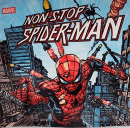 Non-Stop Spider-Man Throw Blanket. BRAND NEW. Marvel, Disney Movie Club