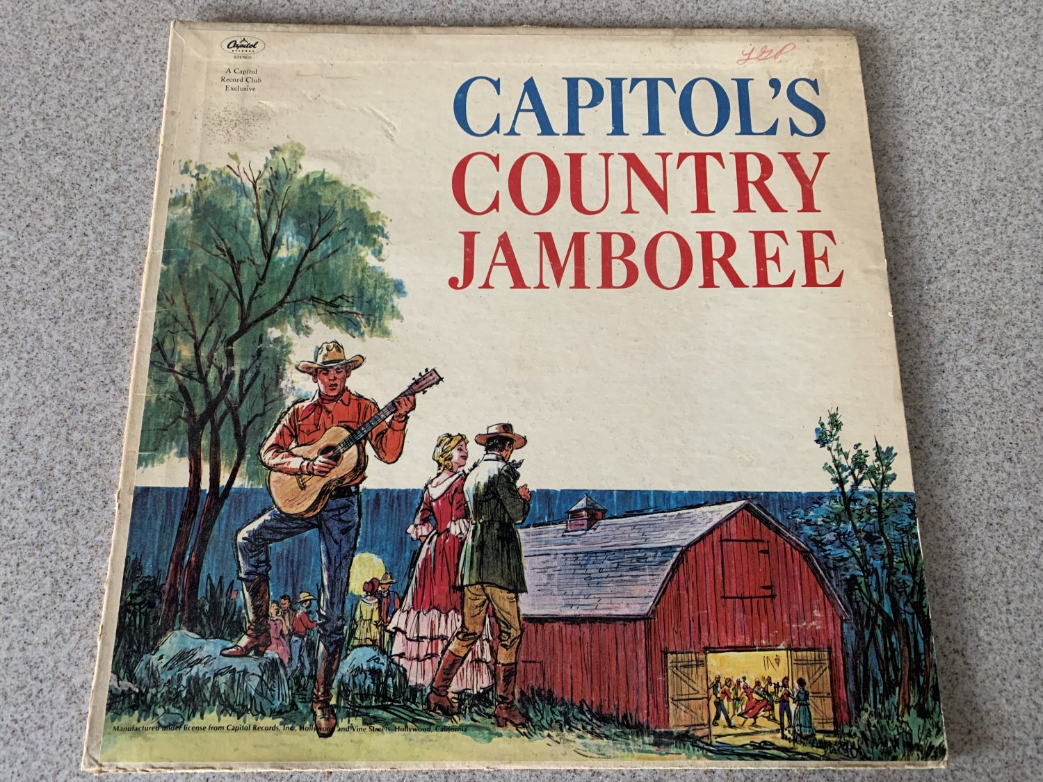 Capitol's Country Jamboree (1969, Vinyl LP) SQ-91654, Club Exclusive