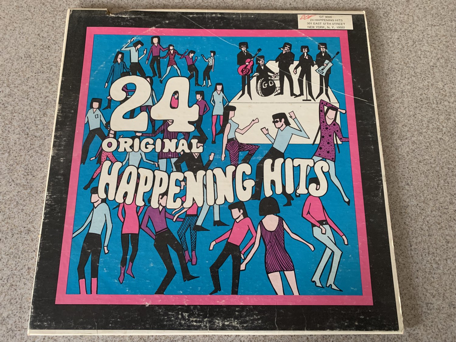 24 Original Happening Hits (1967, Vinyl LP, Telerad) GT 9000, Columbia