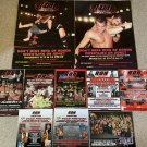 Ring of Honor Wrestling Ad Lot (2006-09) ROH, Flyer, Card, HDNet, Shimmer, Print