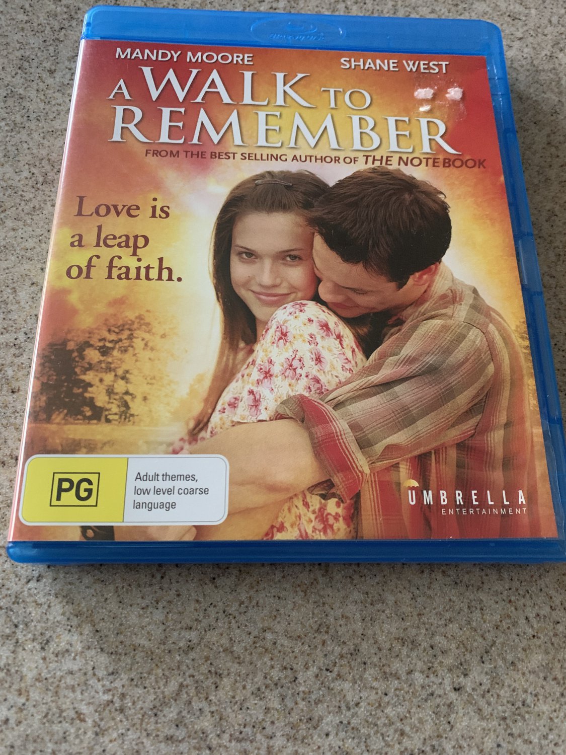 A Walk to Remember (Blu-ray Disc, 2014) REGION-FREE Australian Import, Like New