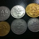 CROATIA FULL SET COINS LIPE- 50 LIPA, 20 LIPA, 10 LIPA, 5 LIPA, 2 LIPE, 1 LIPA !