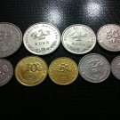 Croatian coin full set - Kune & Lipe - 9 PCS !