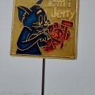 TOM & JERRY, Disney, old pin, badge from Croatian vintage pin, badge, lapel !